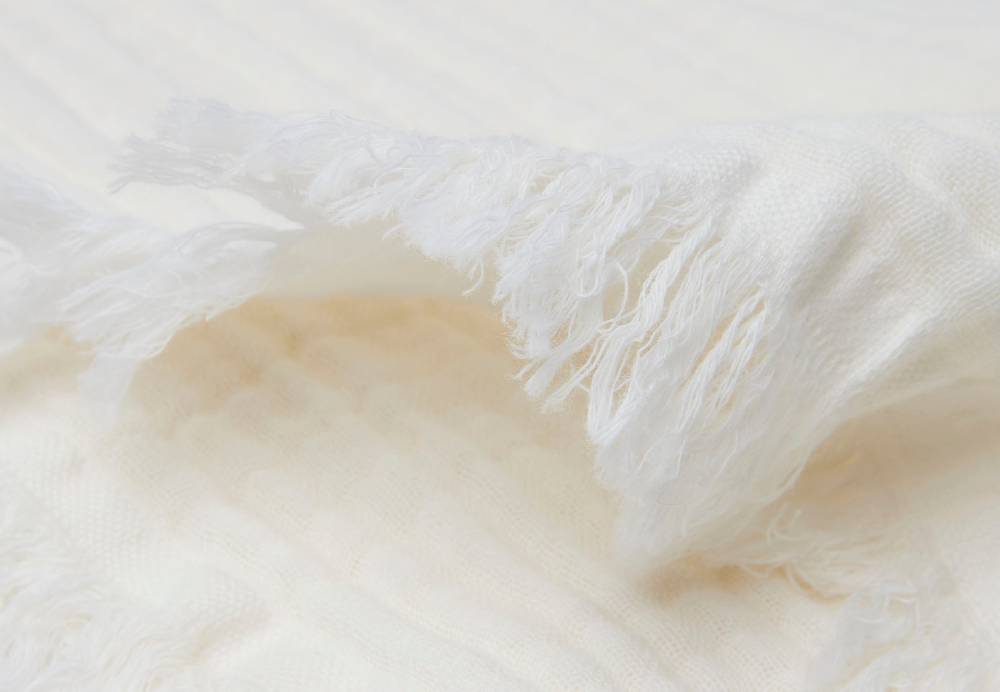 Jollein Decke Kinderbett Muslin Fringe 120x120cm Ivory Bis zu 60% Rabatt