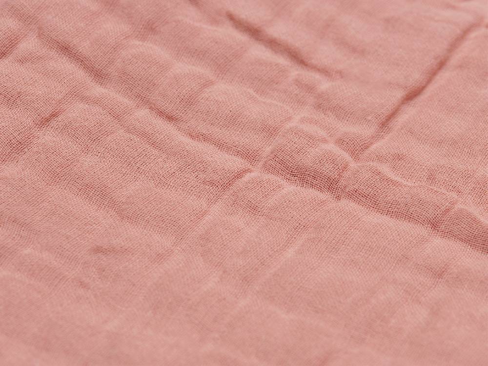 Jollein Decke Kinderbett Wrinkled 120x120cm Rosewood Bis zu 65% Rabatt