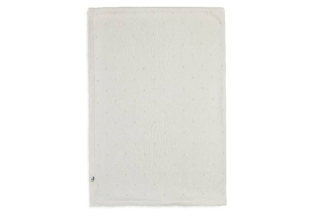 Jollein Decke Kinderbett 100x150cm Pointelle Ivory GOTS Rabatte dieses Monats