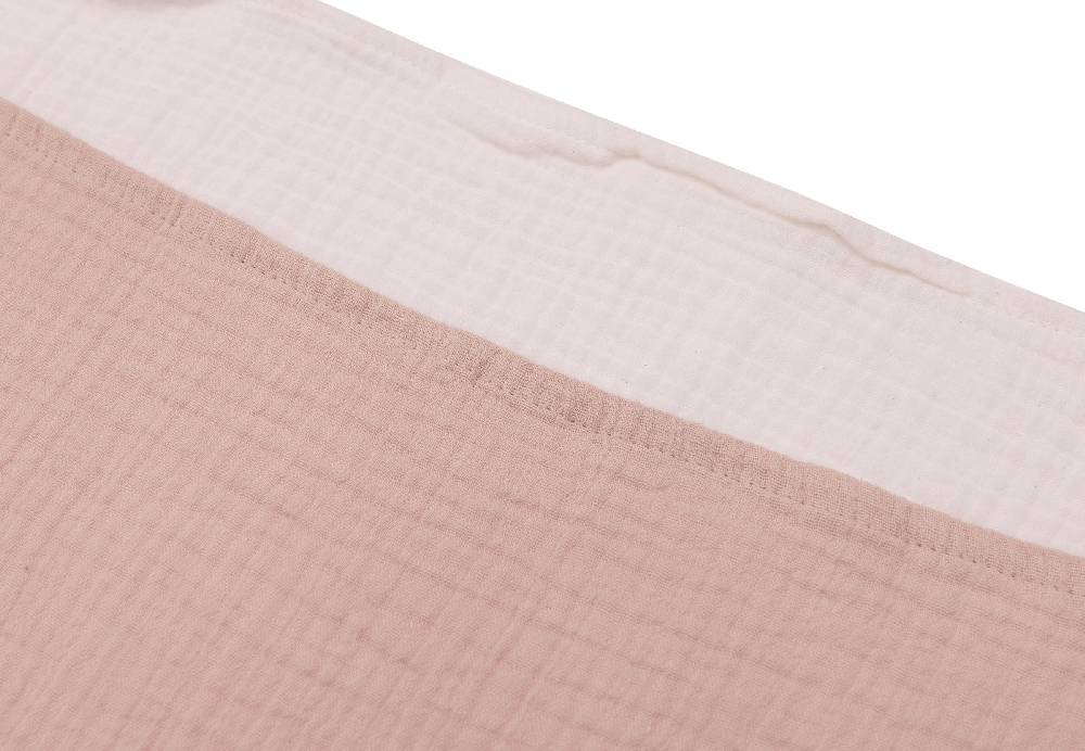Jollein Spucktuch Hydrophil 70x70cm Wild Rose/Ivory (4pack) Auslauf
