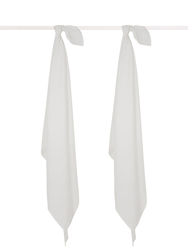 Jollein Mullwindelnn Hydrophil 115x115cm White (2pack) Verkauf