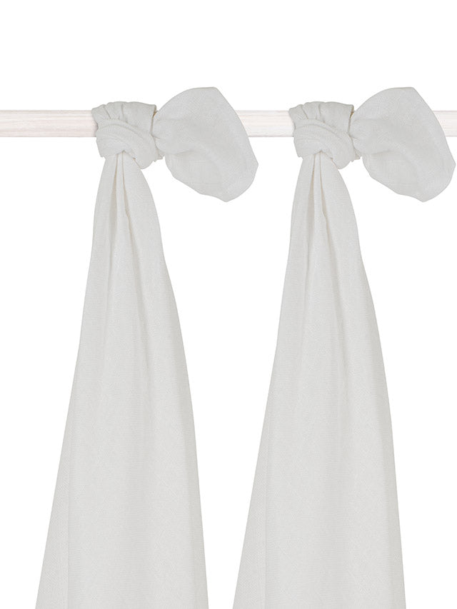 Jollein Mullwindelnn Hydrophil 115x115cm White (2pack) Verkauf