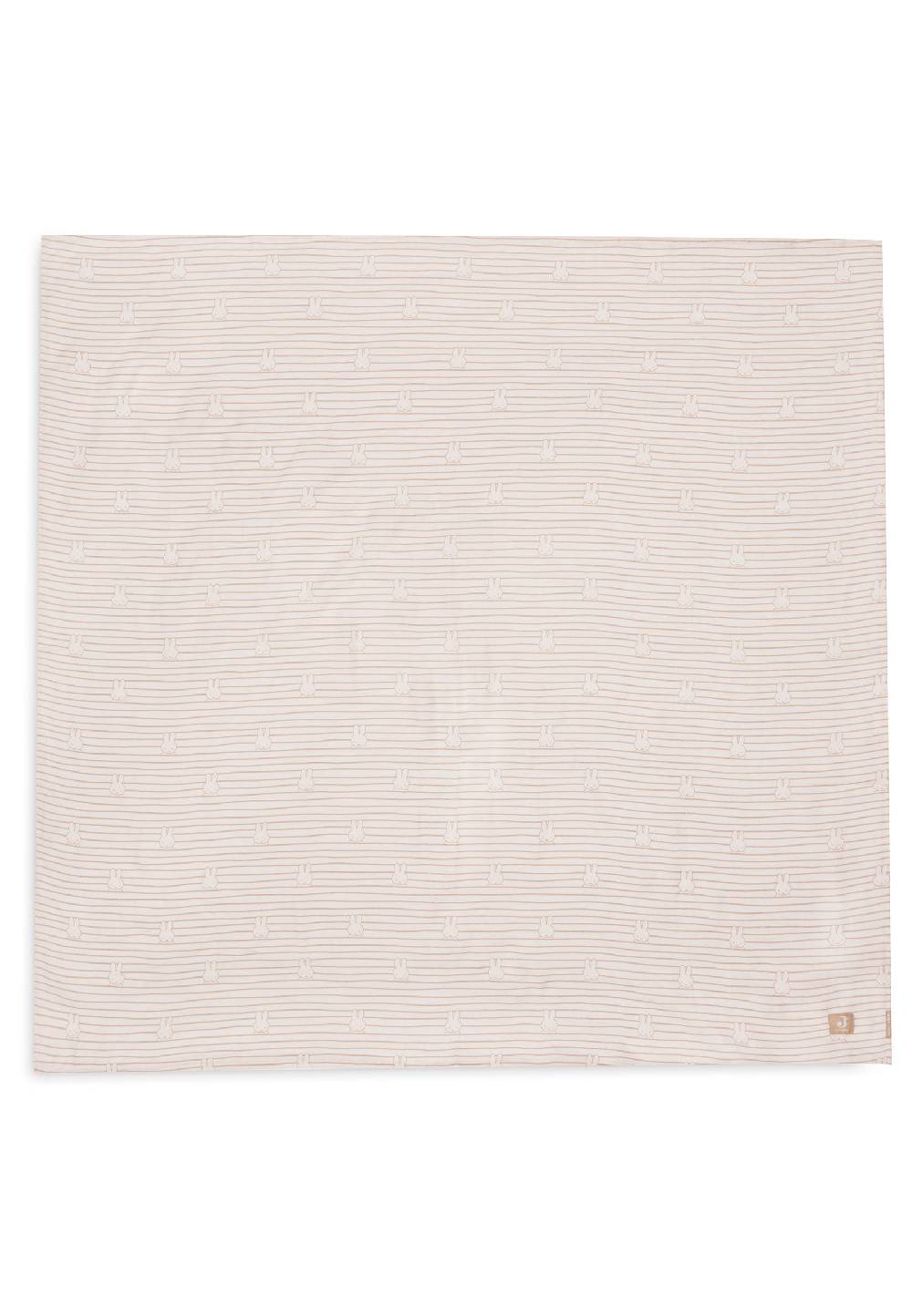 Jollein Mullwindelnn Hydrophil 115x115cm Miffy Stripe Biscuit (2pack Meist gekauft