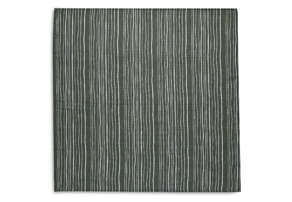 Jollein Spucktuch Hydrophill Stripe Olive Leaf Green GOTS (2pack) Versandkostenfrei