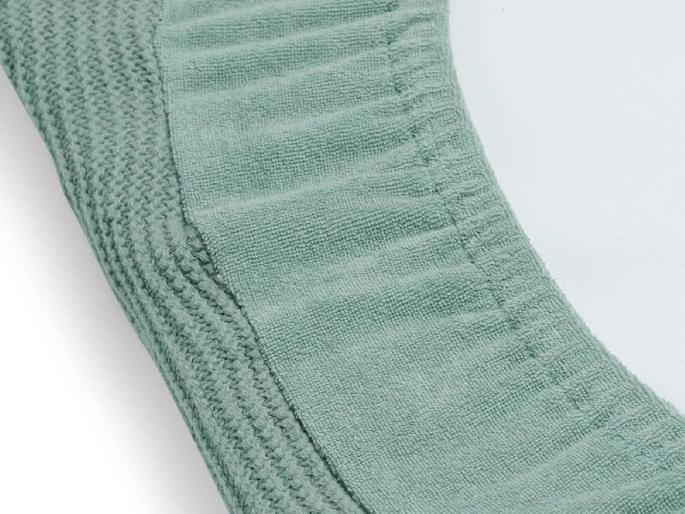 Jollein Wickelauflagenbezug 50x70cm Basic Knit Forest Green Osterangebot