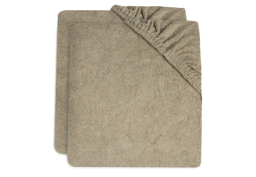 Jollein Wickelauflagenbezug Frottee 50x70cm Olive Green (2pack) Muttertagsangebot