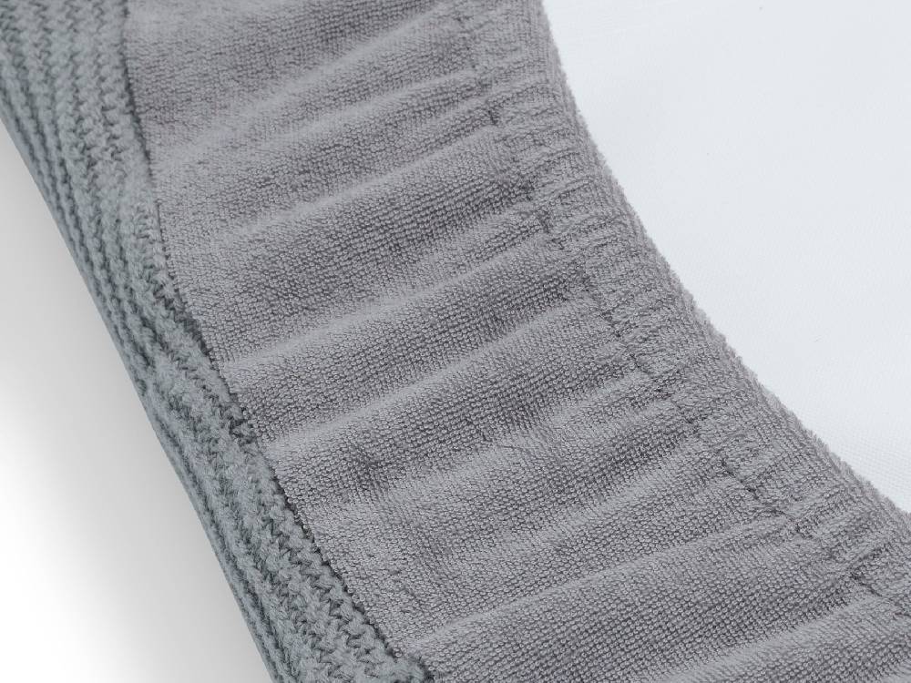 Jollein Wickelauflagenbezug 50x70cm Basic Knit Stone Grey Lagerräumung
