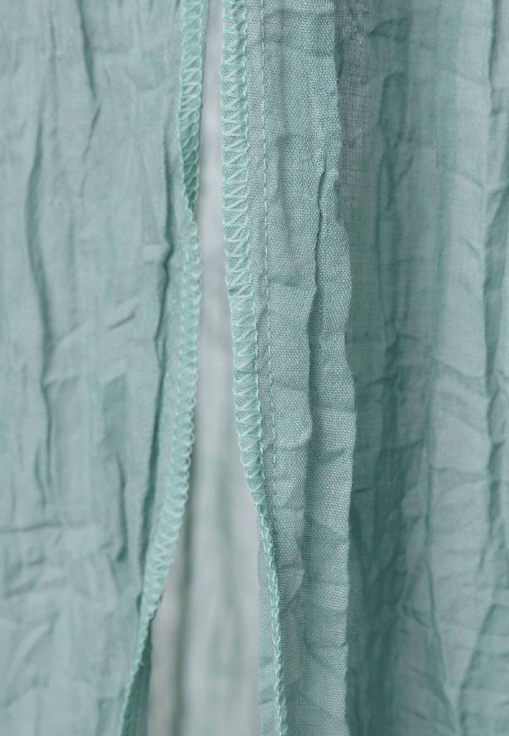 Jollein Baldachin Betthimmel Vintage 245cm - Sea Green Sonderangebot der Fabrik
