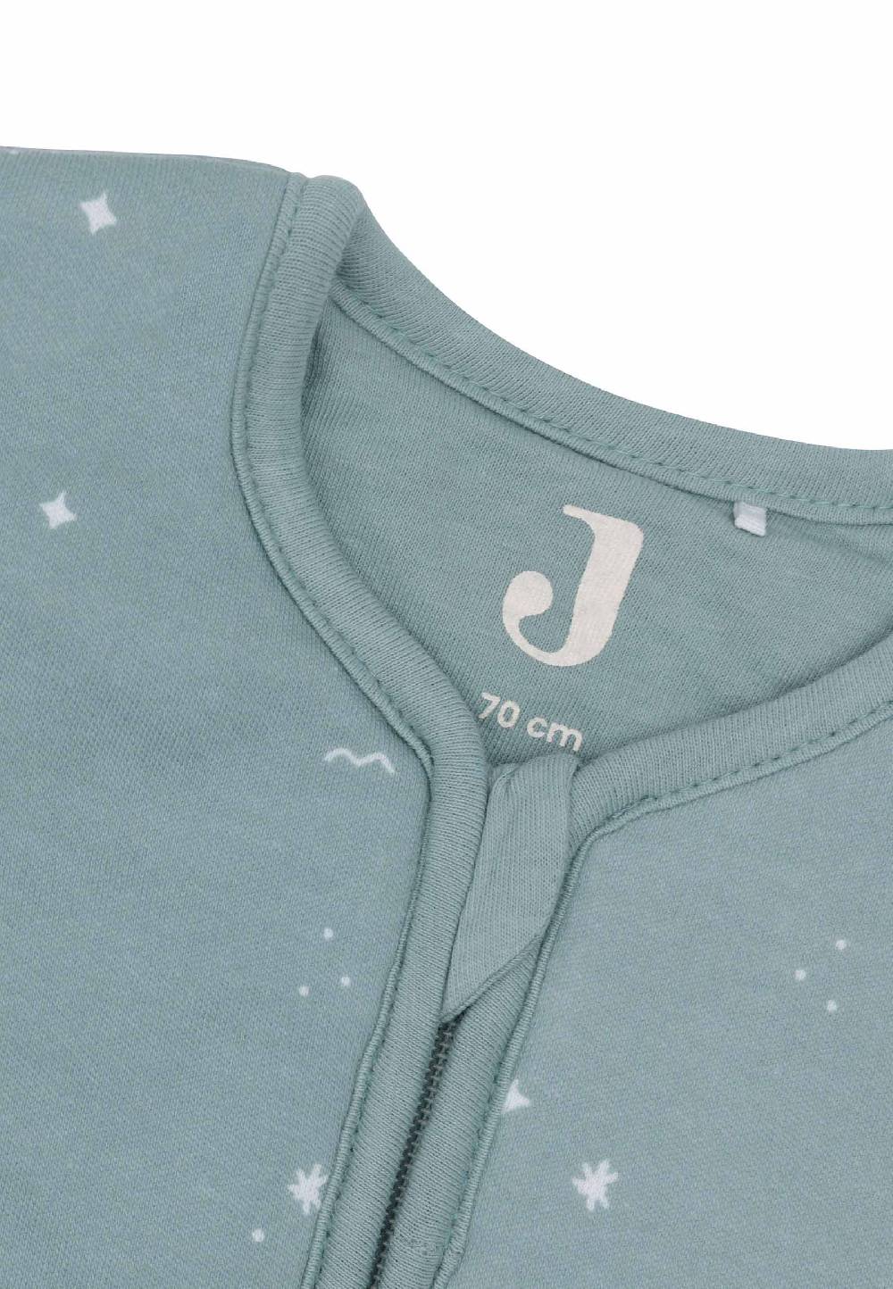 Jollein Baby Schlafsack mit abnehmbaren Ärmeln 70cm Twinkling - Sea Green 50% Rabatt mit kostenlosem Versand