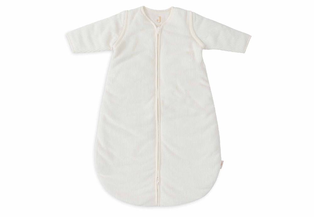 Jollein Baby Schlafsack mit abnehmbaren Ärmeln 110cm Rib - Ivory zollfrei