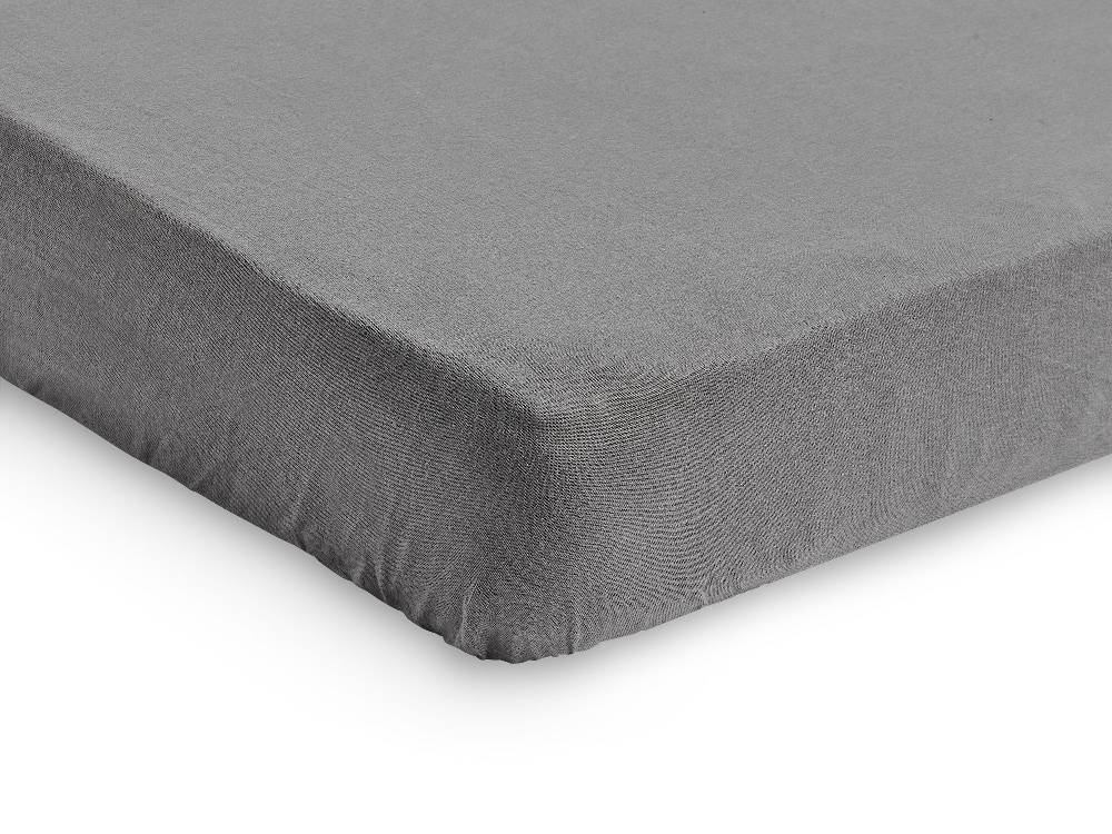 Jollein Spannbettlaken Jersey 40/50x80/90cm Storm Grey Günstig kaufen