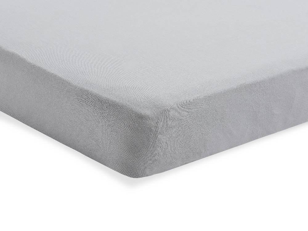 Jollein Spannbettlaken Jersey 70x140/75x150cm Soft Grey Versandkostenfrei