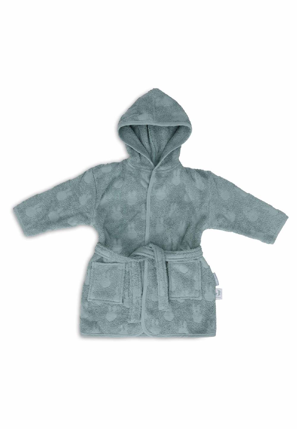 Jollein Bademantel 1-2 Jahre - Miffy Jacquard - Sea Green Heißer Verkauf