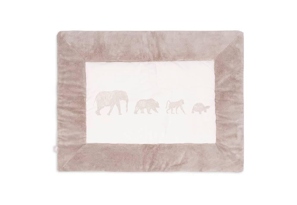 Jollein Krabbeldecke 75x95cm Animals Nougat Online Outlet