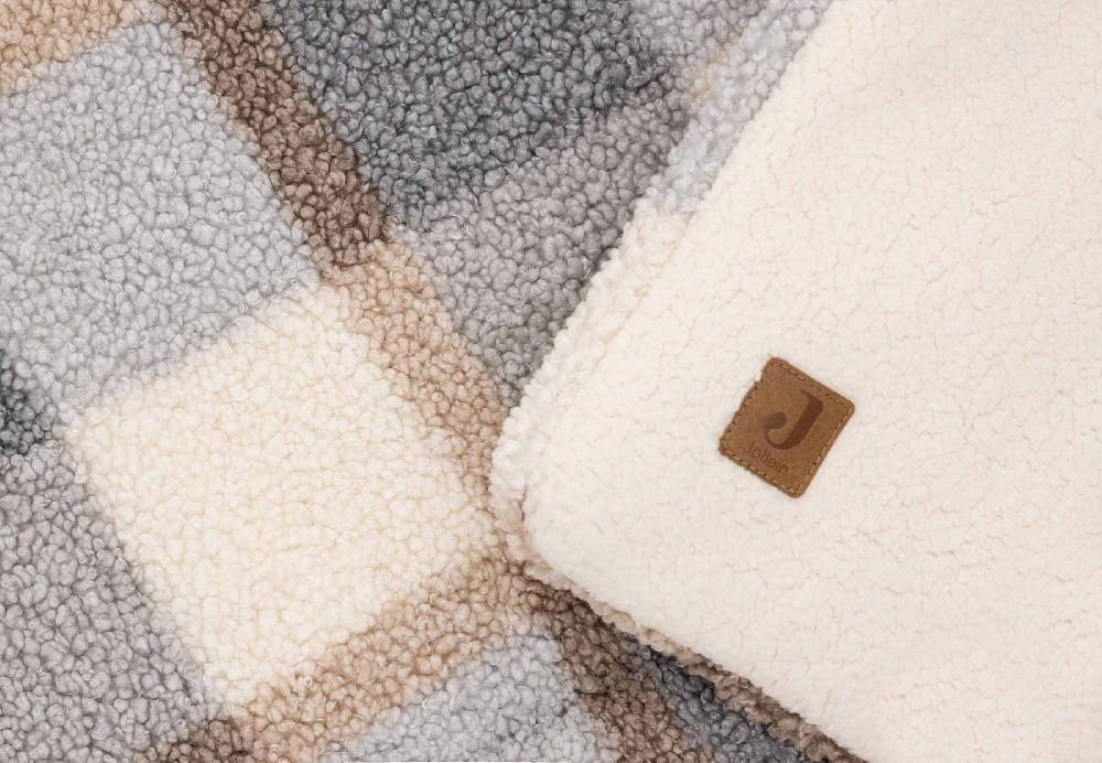 Jollein Krabbeldecke 100x100cm Check - Boucle Exklusive Angebote