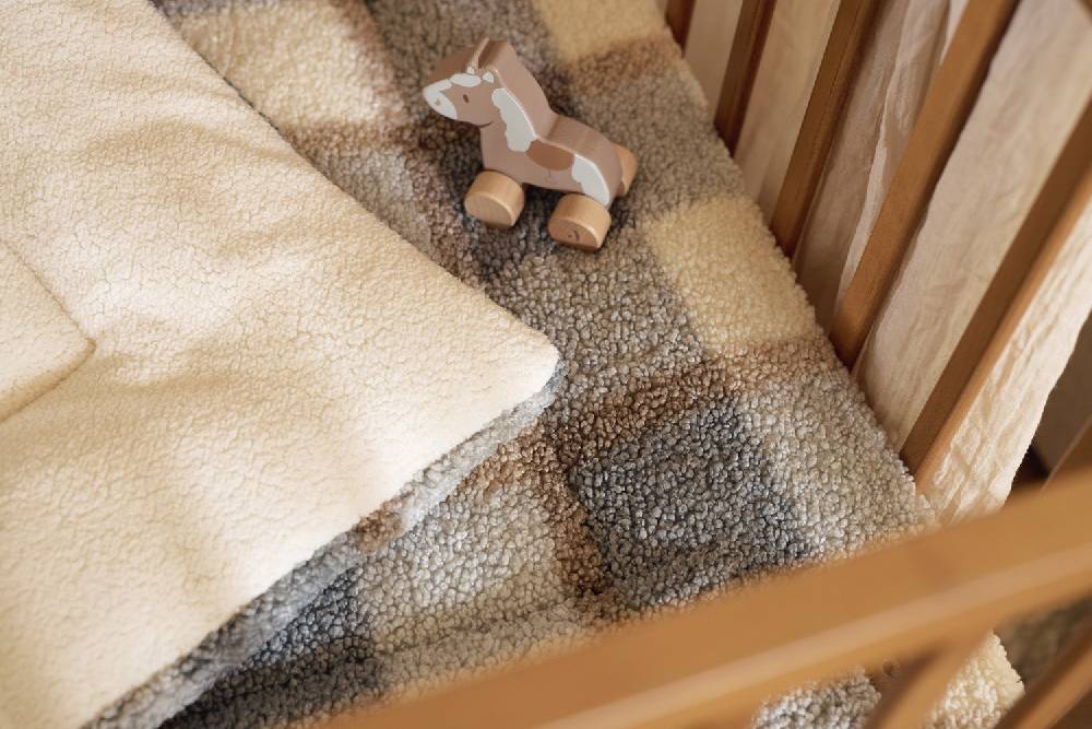 Jollein Krabbeldecke 100x100cm Check - Boucle Exklusive Angebote