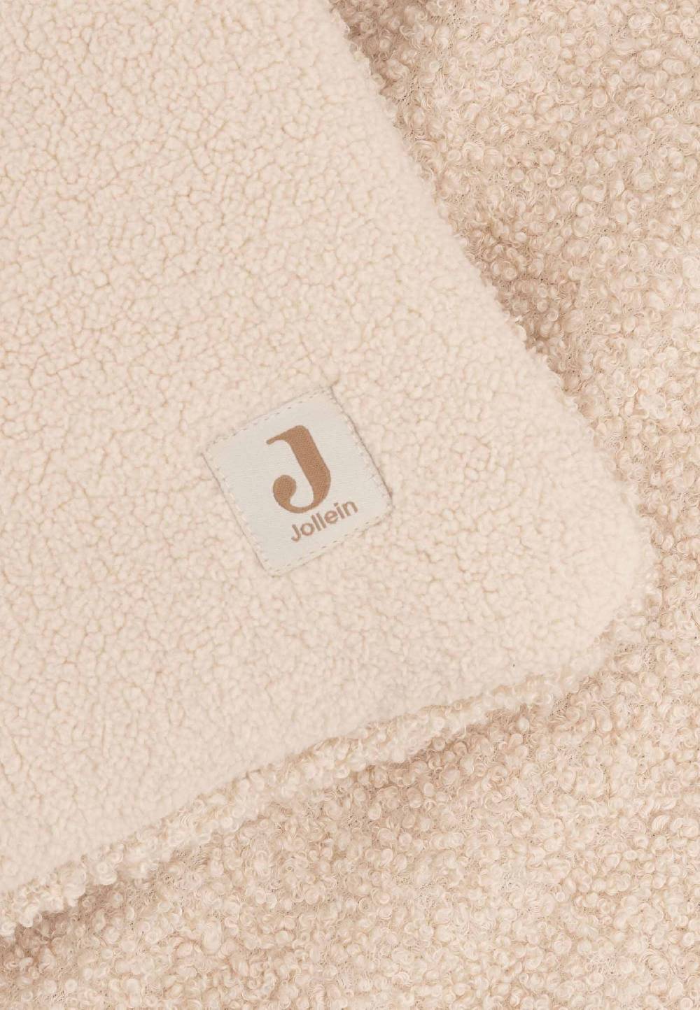 Jollein Krabbeldecke 100x100cm Boucle - Naturel Blitzangebot