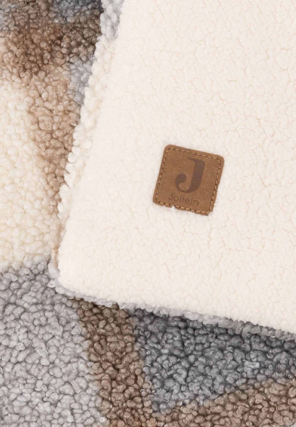 Jollein Krabbeldecke 75x95cm Check - Boucle Große Rabatte