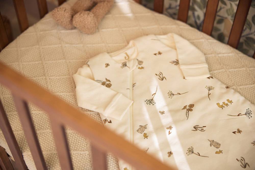 Jollein Krabbeldecke 75x95cm Check Knit - Oatmeal Bestseller