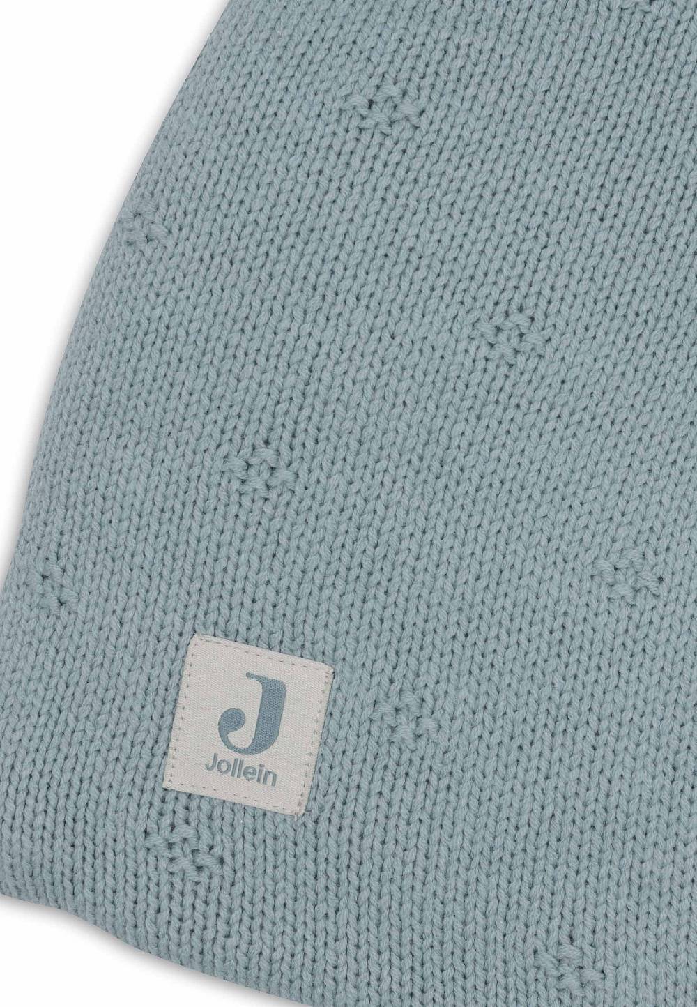 Jollein Krabbeldecke 75x95cm Cosy Knit - Sea Green Saisonale Angebote