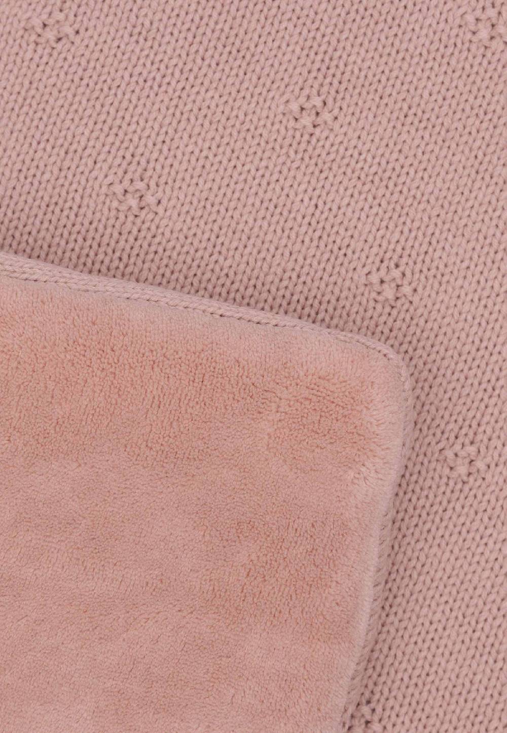 Jollein Krabbeldecke 75x95cm Cosy Knit - Wild Rose Räumungsverkauf