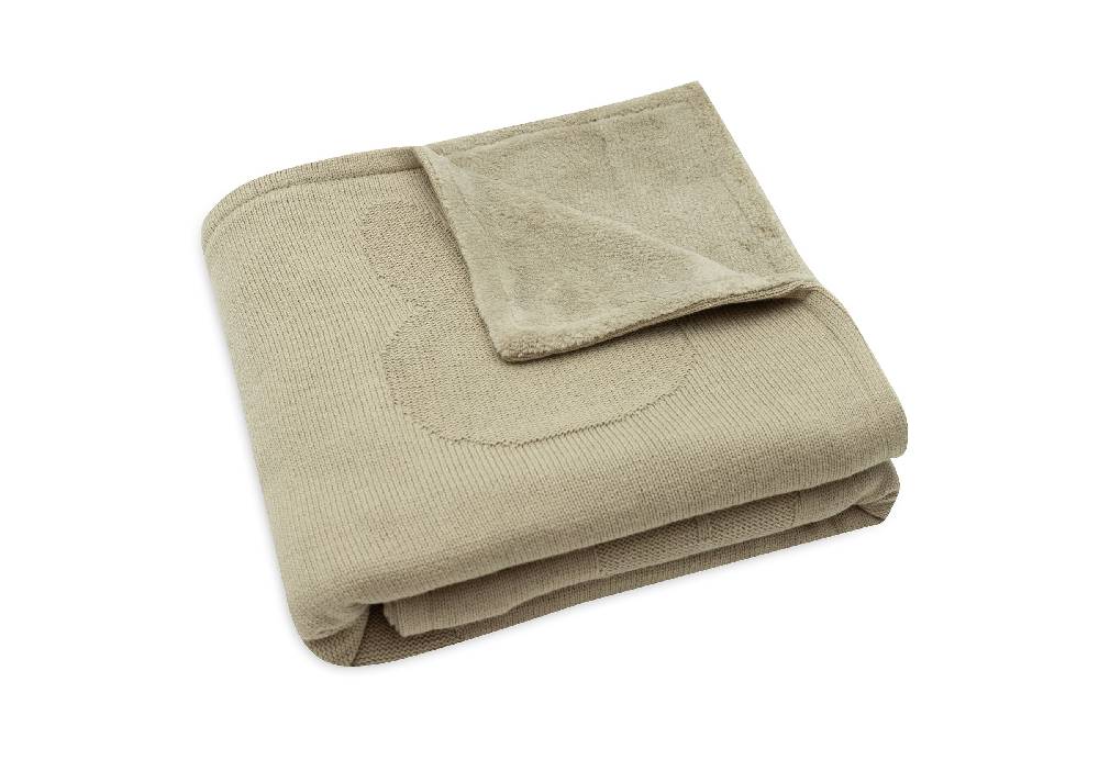Jollein Decke Wiege 75x100cm Miffy Olive Green/Coral Fleece Begrenzt auf 3 Tage