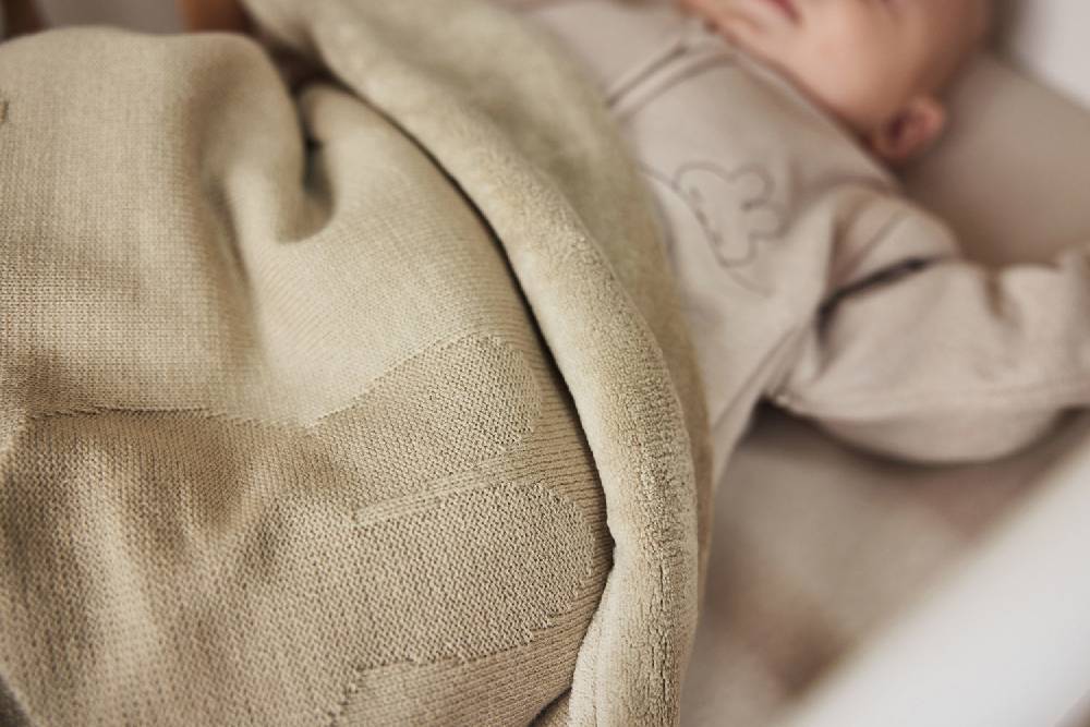 Jollein Decke Wiege 75x100cm Miffy Olive Green/Coral Fleece Begrenzt auf 3 Tage