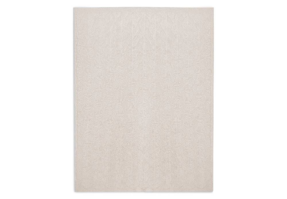 Jollein Decke Kinderbett 100x150cm Shell Knit Nougat GOTS Im Verkauf