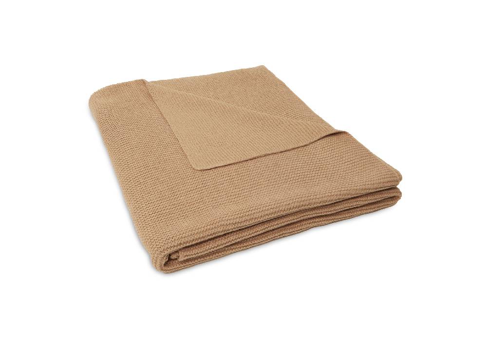 Jollein Decke Kinderbett 100x150cm Basic Knit Biscuit 2025