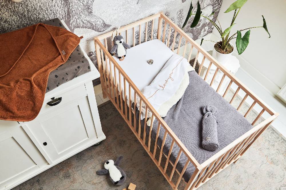 Jollein Decke Wiege 75x100cm Bliss Knit Teddy Storm Grey Outlet