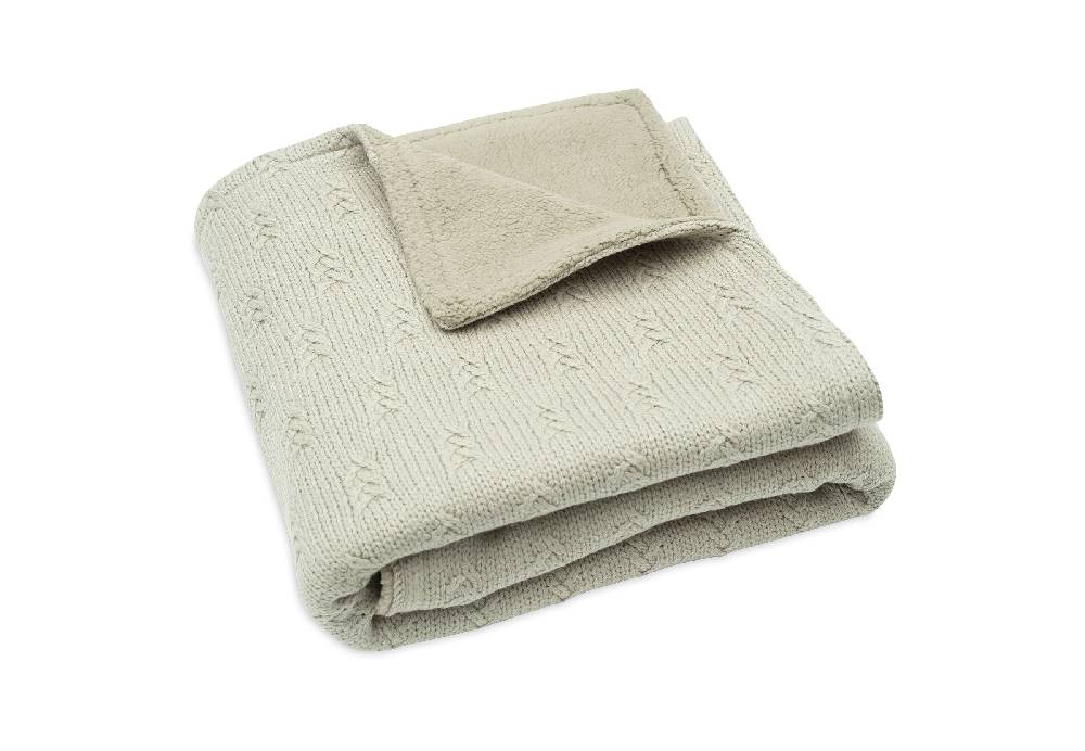 Jollein Decke Wiege 75x100cm Grain Knit Olive Green/Velvet Hotsell