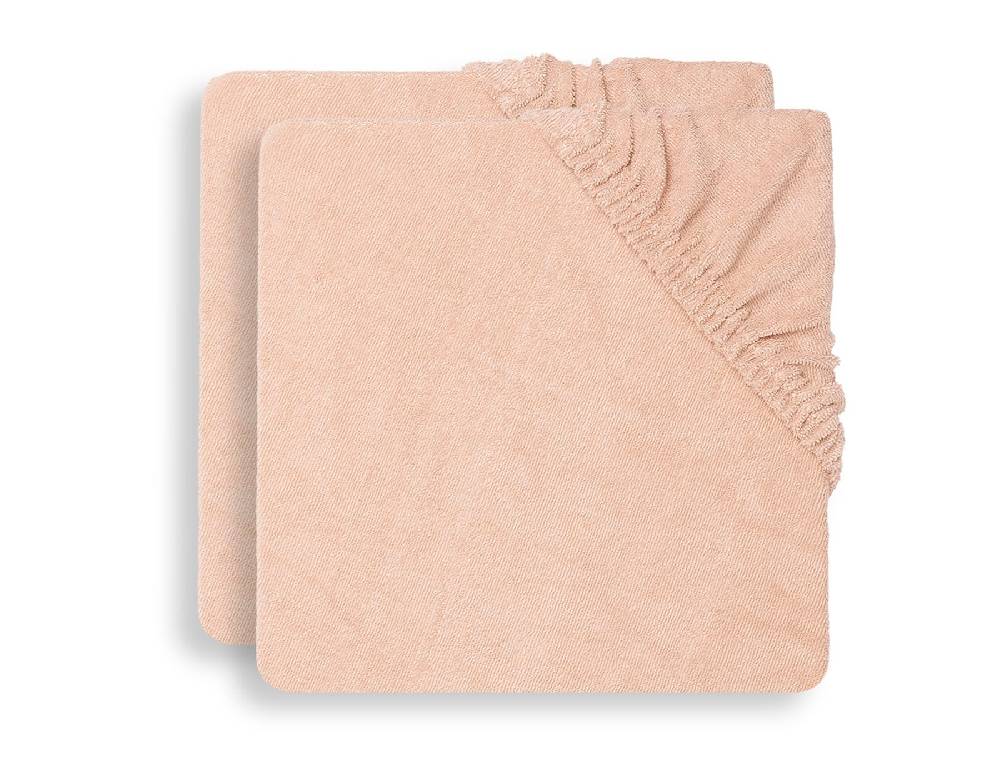 Jollein Wickelauflagenbezug Frottee 50x70cm Pale Pink (2pack) Kostenloser Versand