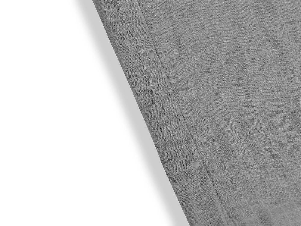 Jollein Wickelauflagenbezug Wrinkled Cotton 50x70cm Storm Online Shopping