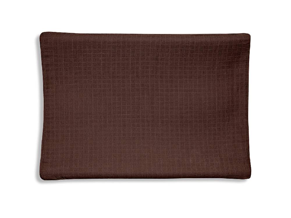 Jollein Wickelauflagenbezug Wrinkled Cotton 50x70cm Chestnut Exklusivangebot