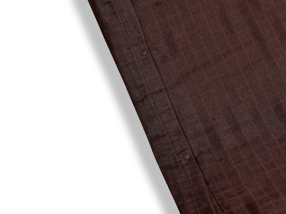 Jollein Wickelauflagenbezug Wrinkled Cotton 50x70cm Chestnut Exklusivangebot