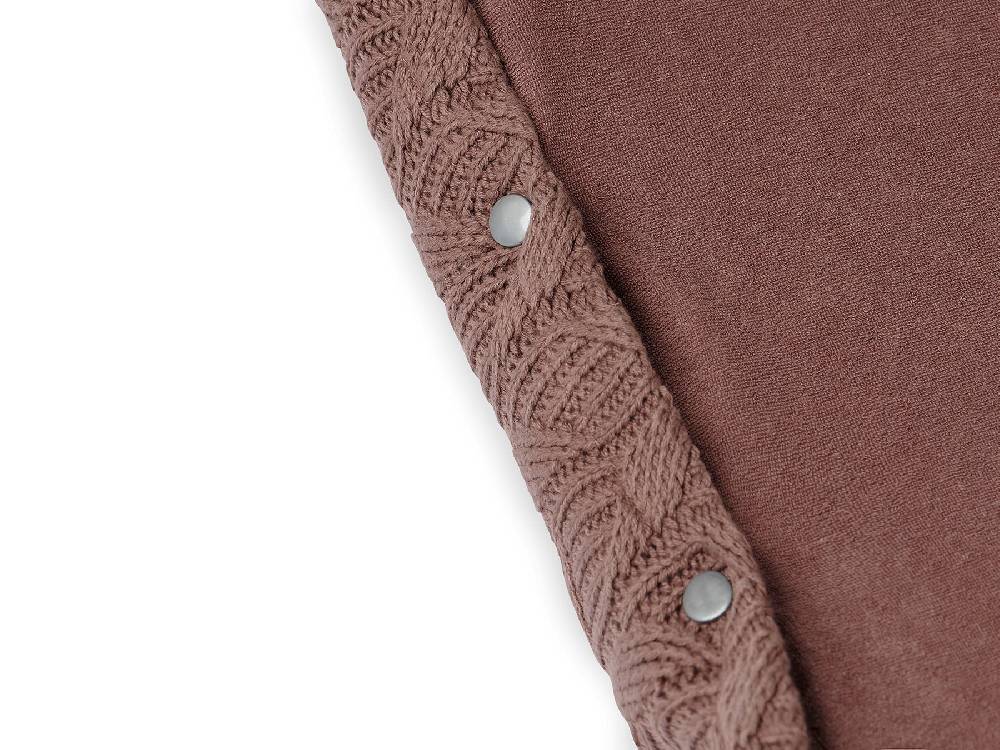 Jollein Wickelauflagenbezug 50x70cm Spring Knit Chestnut Preisnachlass