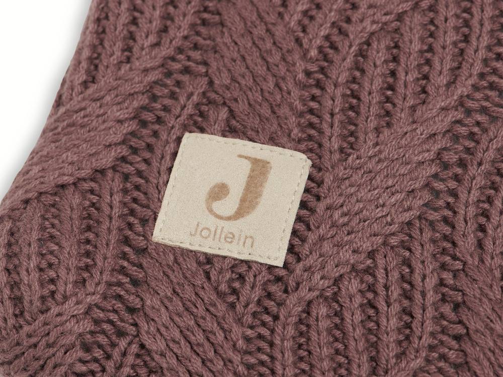 Jollein Wickelauflagenbezug 75x85cm Spring Knit Chestnut Saisonschlussverkauf