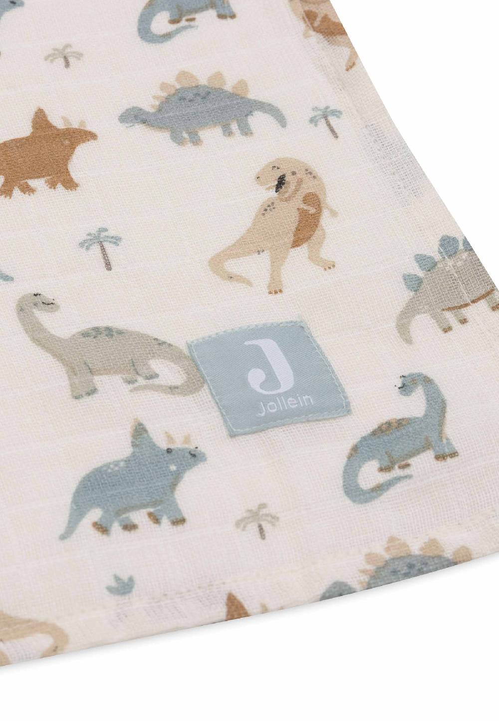 Jollein Mullwindeln 115x115cm - Roarsome - 2 Stück Vatertagsangebot
