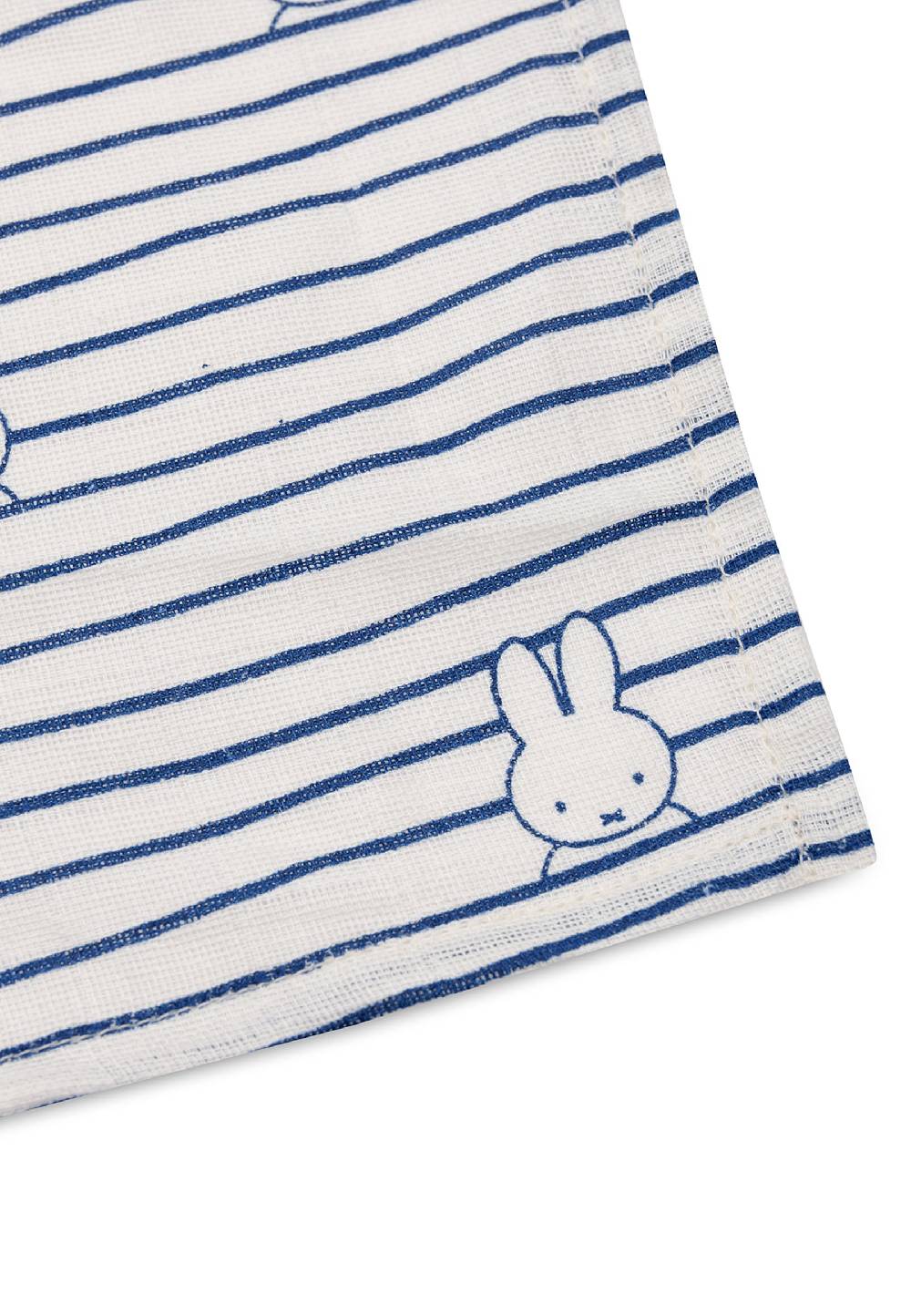 Jollein Mullwindelnn Hydrophil 115x115cm Miffy Stripe Navy (2pack) Neuheiten