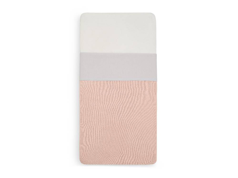 Jollein Bettlaken Wiege 75x100cm Soft Grey Begrenzte Freigabe