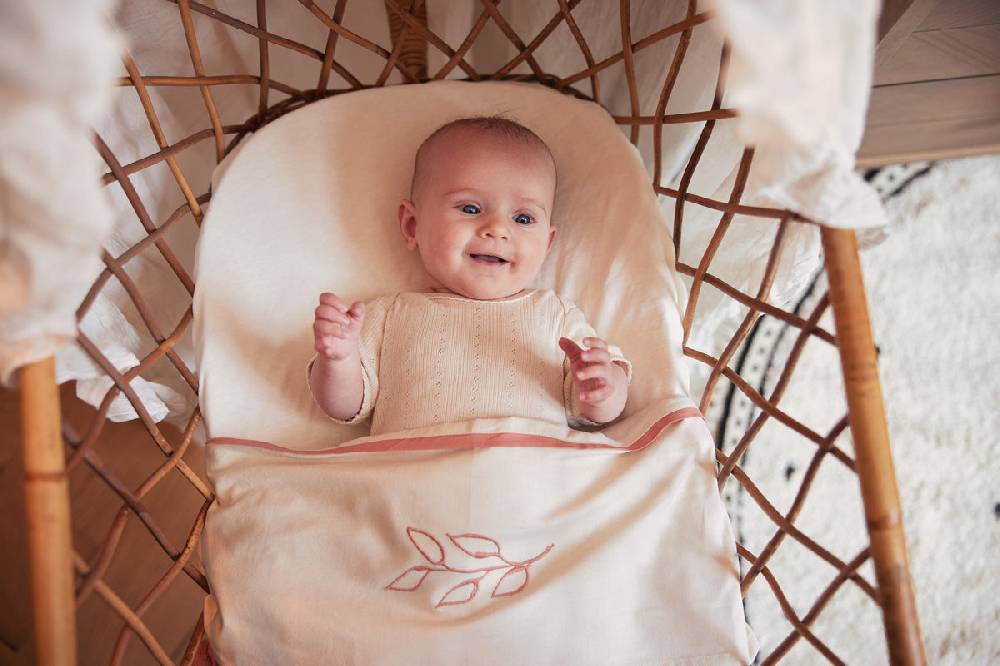 Jollein Bettlaken Kinderbett 120x150cm Meadow Rosewood JETZT KAUFEN