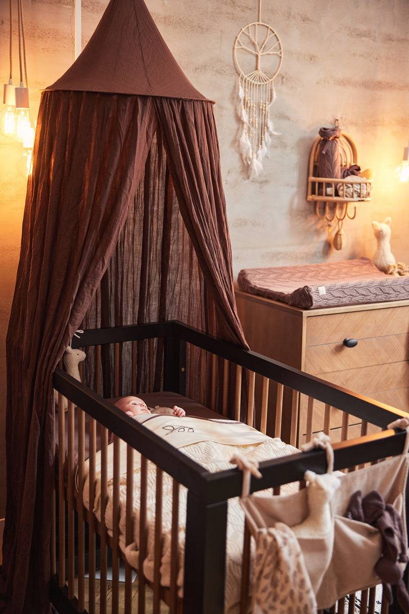 Jollein Bettlaken Kinderbett 120x150cm Meadow Chestnut Neueste Stile