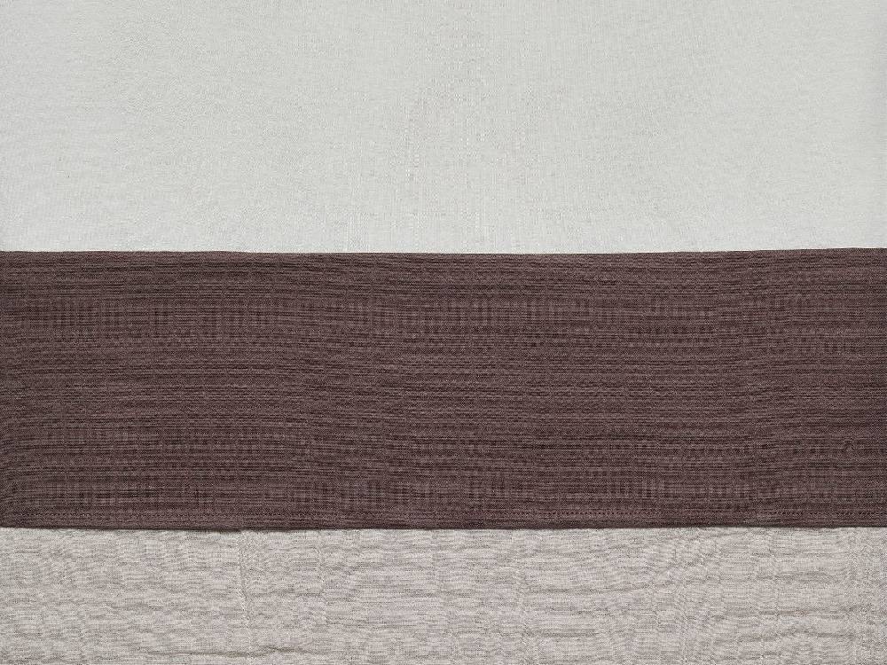 Jollein Bettlaken Wiege 75x100cm Wrinkled Cotton Chestnut Letzte 2 Tage