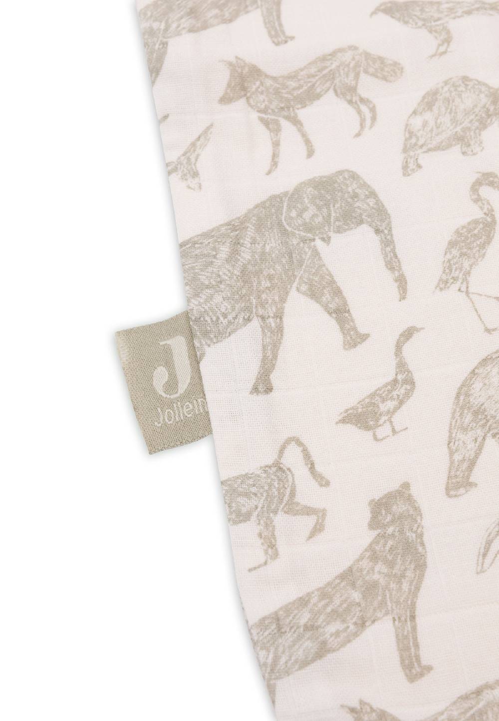 Jollein Schlafsack Hydrophil 110cm Animals Olive Green Nur noch ein Tag übrig