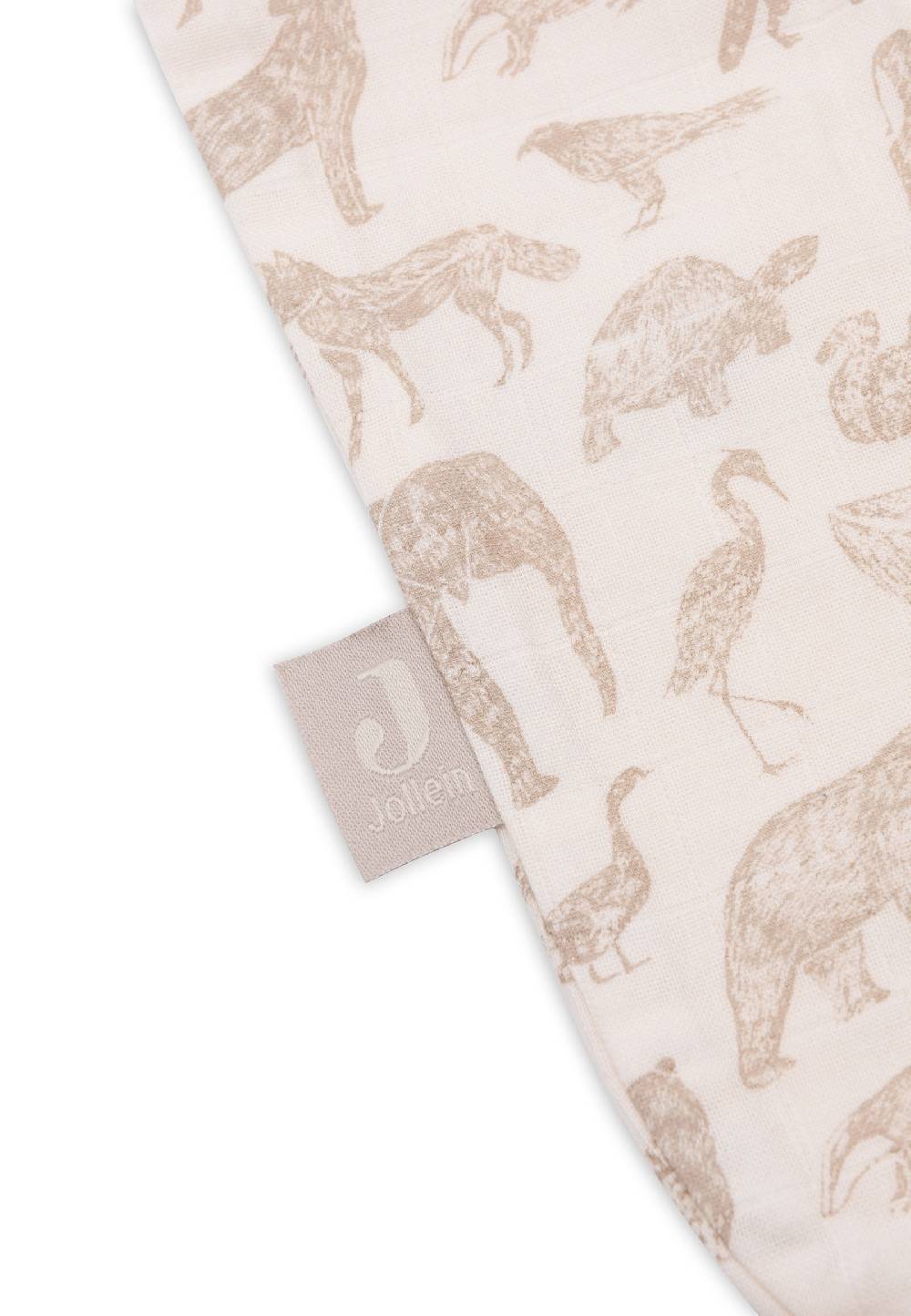 Jollein Schlafsack Hydrophil 90cm Animals Nougat Im Verkauf
