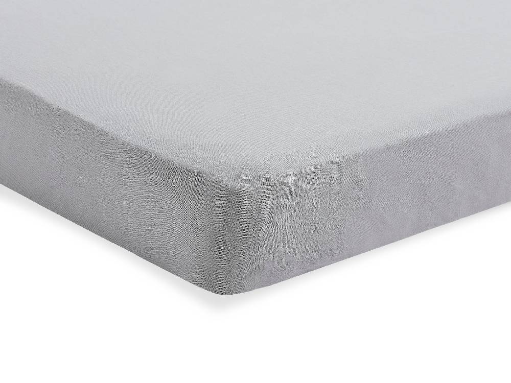 Jollein Spannbettlaken Jersey 60x120cm Soft Grey Sonderangebot