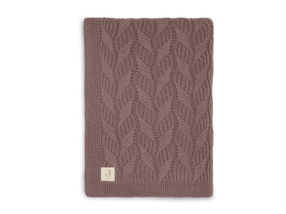 Jollein Decke Wiege 75x100cm Spring Knit Chestnut