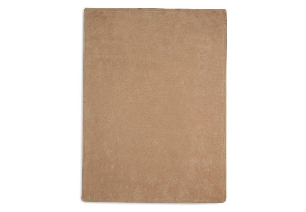 Jollein Decke Kinderbett 100x150cm Pure Knit Biscuit/Velvet GOTS Zeitlich begrenztes Angebot