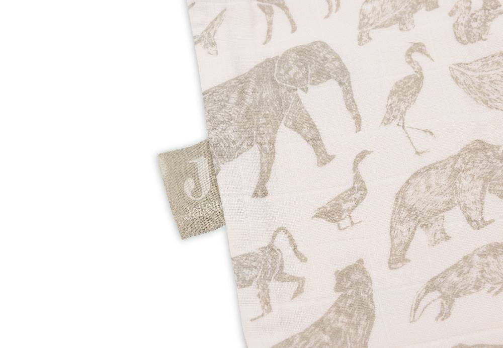 Jollein Schlafsack Hydrophil 70cm Animals Olive Green Kauf eins, bekomm eins gratis