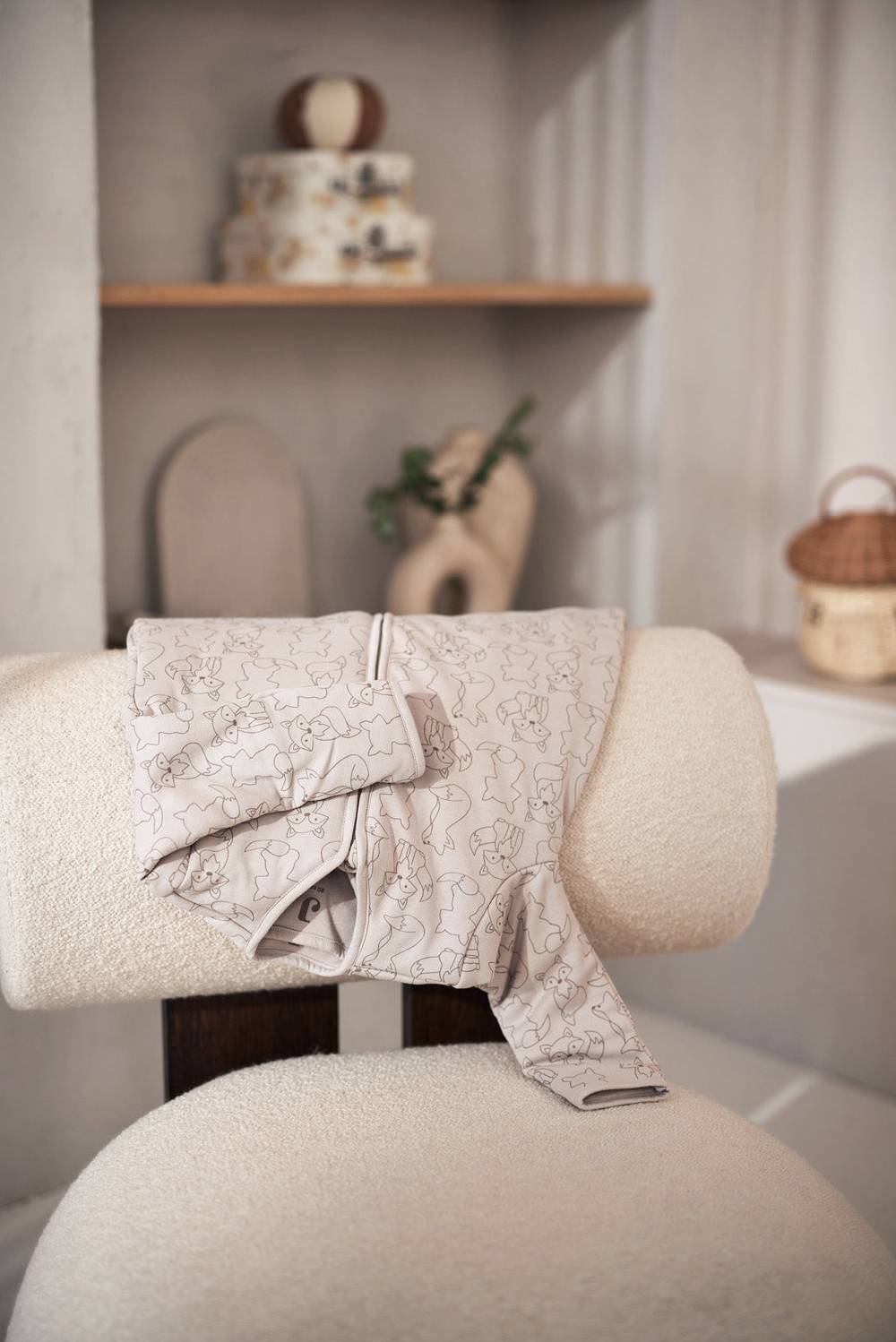 Jollein Schlafsack 4-Jahreszeiten 110cm Fox Nougat Riesige Ersparnisse